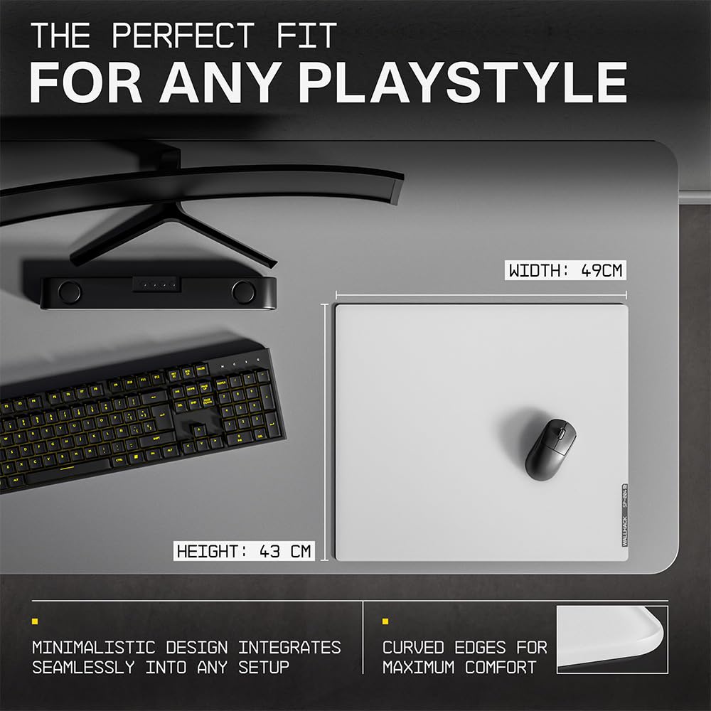 Wallhack SP-004 szklana podkładka pod mysz do gier